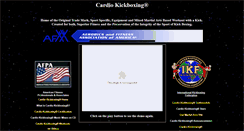 Desktop Screenshot of cardiokickboxing.com